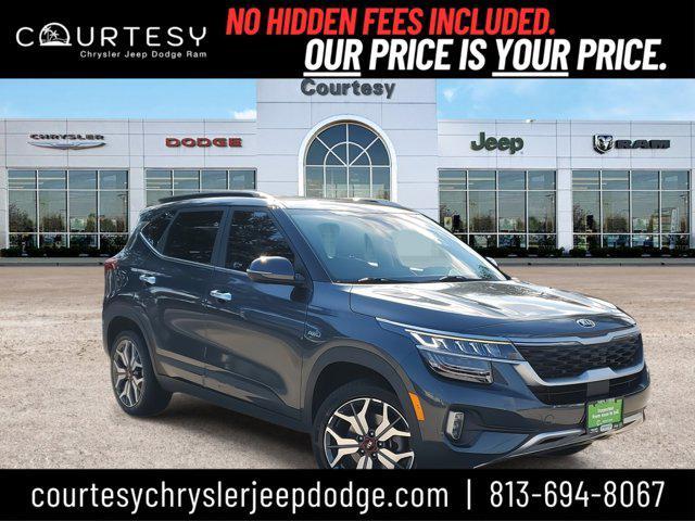 used 2021 Kia Seltos car, priced at $18,500