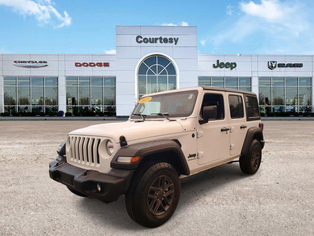 used 2023 Jeep Wrangler car, priced at $33,881