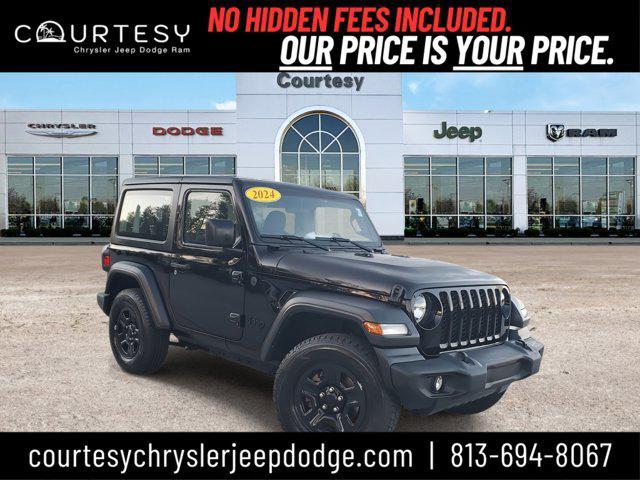 used 2024 Jeep Wrangler car, priced at $32,221