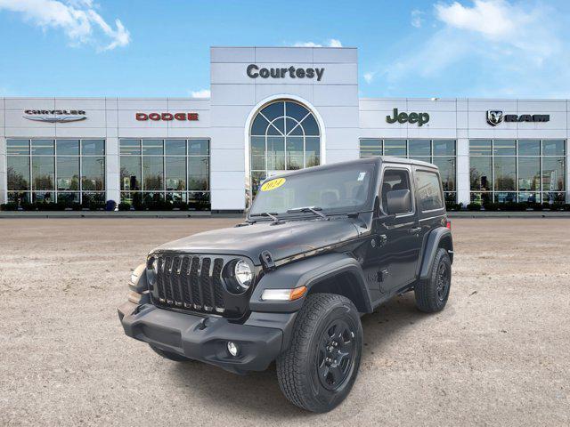 used 2024 Jeep Wrangler car, priced at $32,221