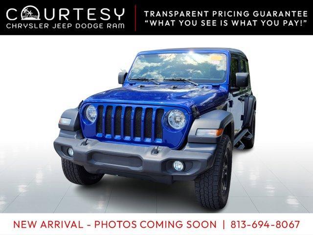 used 2018 Jeep Wrangler Unlimited car, priced at $26,972