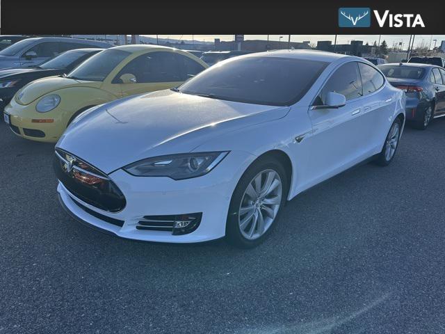 used 2014 Tesla Model S car, priced at $18,991