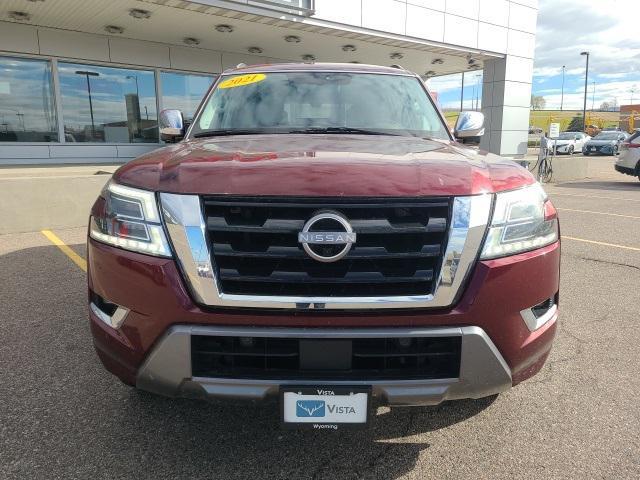 used 2021 Nissan Armada car, priced at $37,992