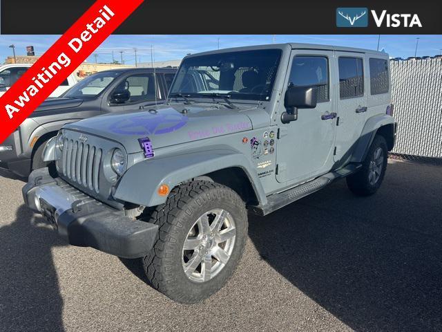 used 2015 Jeep Wrangler Unlimited car, priced at $20,691