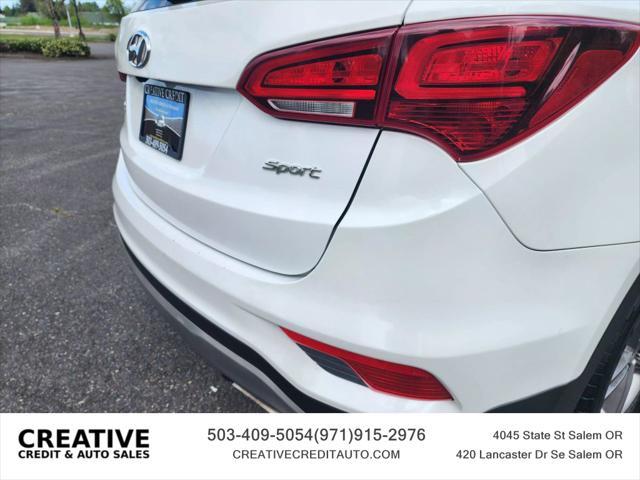 used 2018 Hyundai Santa Fe Sport car, priced at $9,990