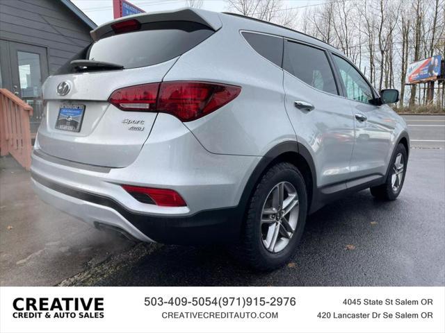 used 2017 Hyundai Santa Fe Sport car, priced at $10,990