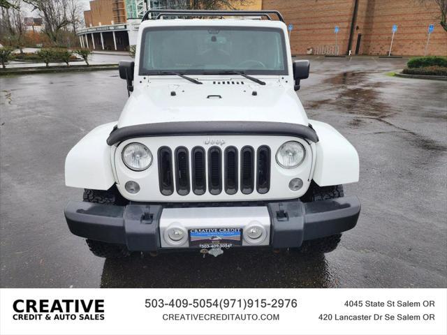 used 2014 Jeep Wrangler Unlimited car, priced at $20,990