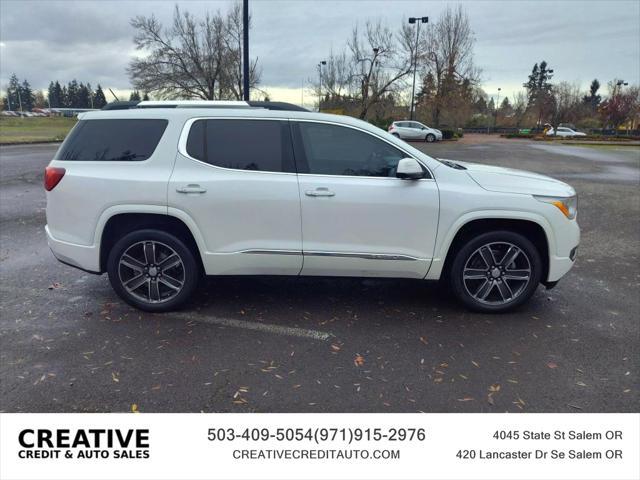 used 2017 GMC Acadia car, priced at $17,450