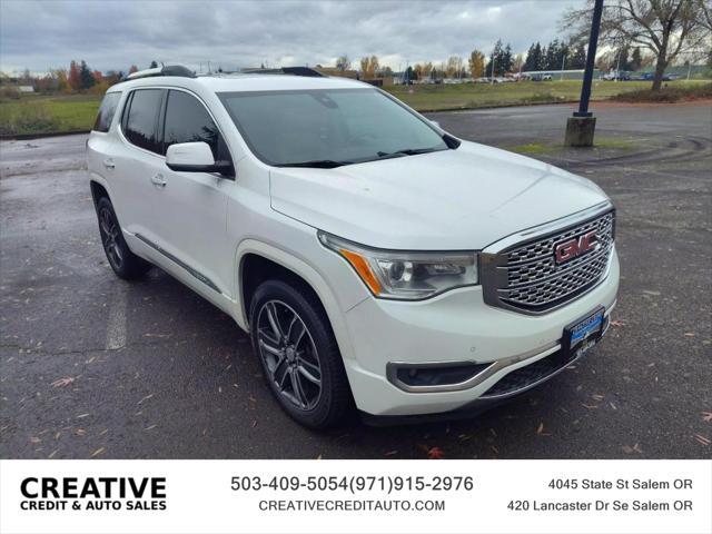 used 2017 GMC Acadia car, priced at $17,450