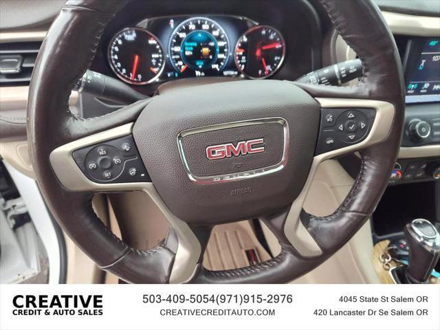 used 2017 GMC Acadia car, priced at $17,450