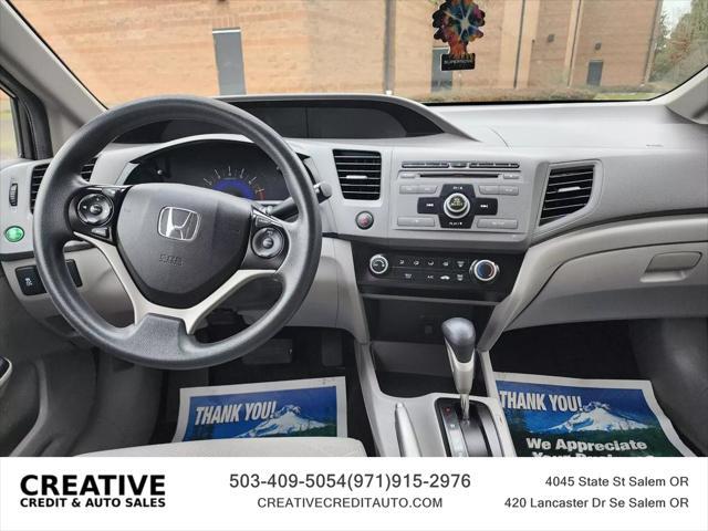 used 2012 Honda Civic car, priced at $10,990