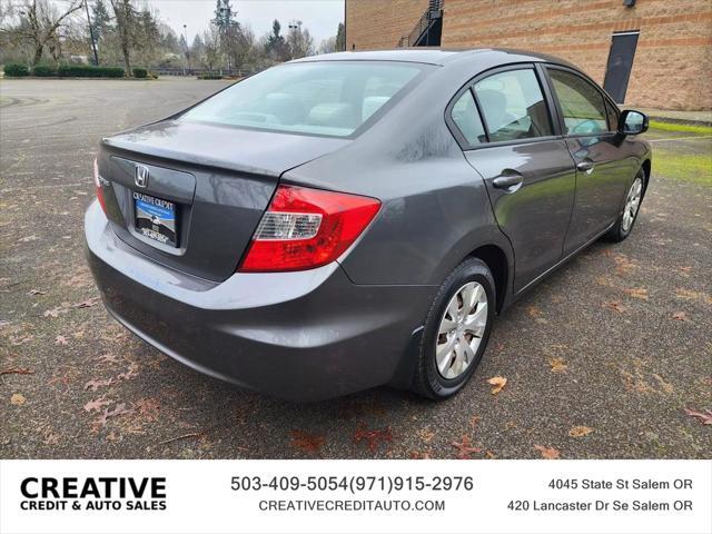 used 2012 Honda Civic car, priced at $10,990