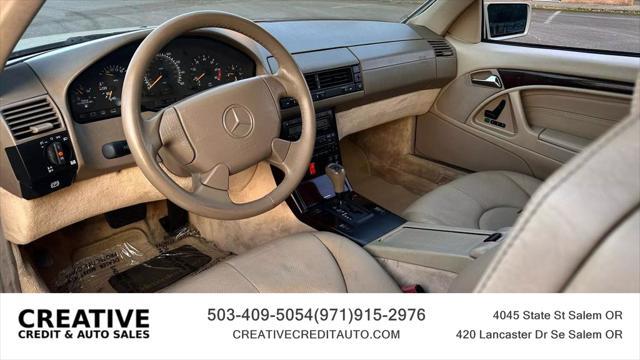 used 1998 Mercedes-Benz SL-Class car, priced at $9,990