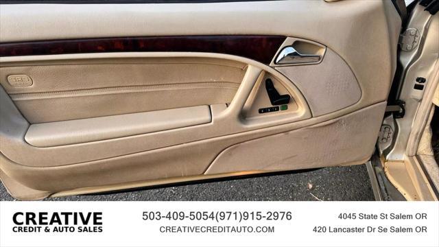 used 1998 Mercedes-Benz SL-Class car, priced at $9,990