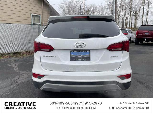 used 2018 Hyundai Santa Fe Sport car, priced at $9,990