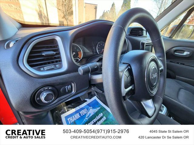 used 2018 Jeep Renegade car, priced at $11,490