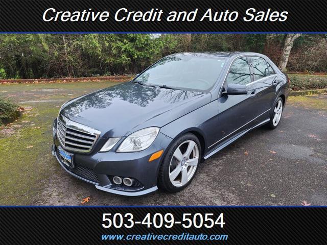 used 2010 Mercedes-Benz E-Class car, priced at $7,995