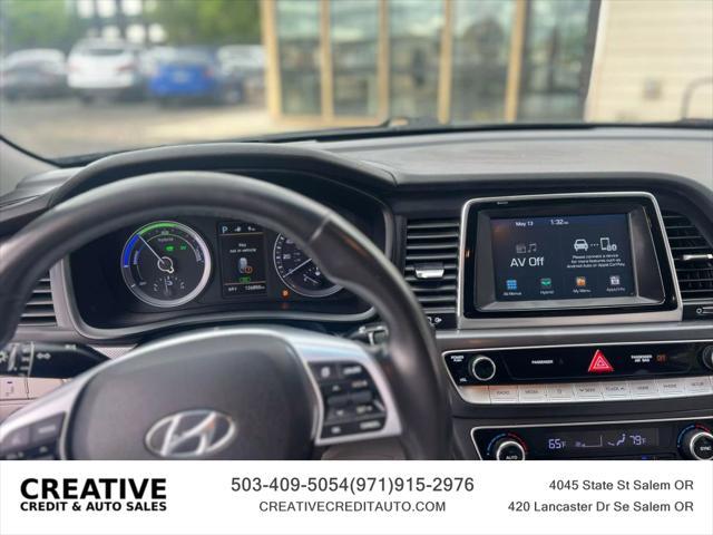 used 2019 Hyundai Sonata Hybrid car, priced at $13,990