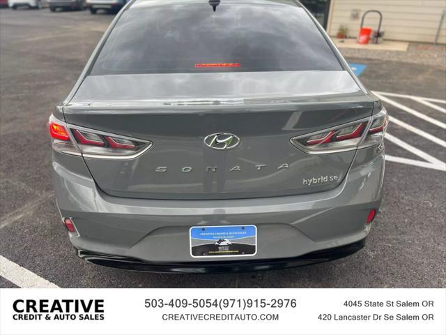 used 2019 Hyundai Sonata Hybrid car, priced at $13,990
