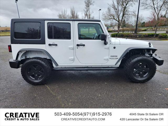used 2018 Jeep Wrangler JK Unlimited car, priced at $21,995