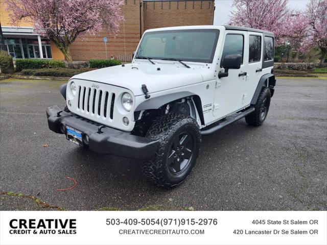 used 2018 Jeep Wrangler JK Unlimited car, priced at $21,995