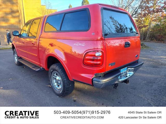 used 2001 Ford F-150 car, priced at $6,900