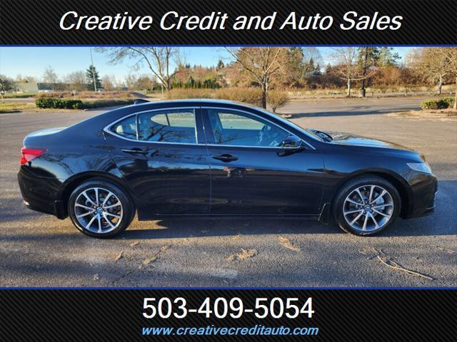 used 2016 Acura TLX car, priced at $18,349