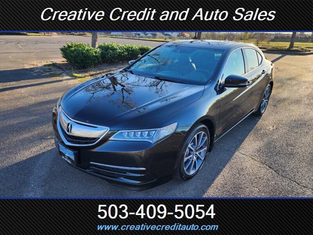 used 2016 Acura TLX car, priced at $18,395