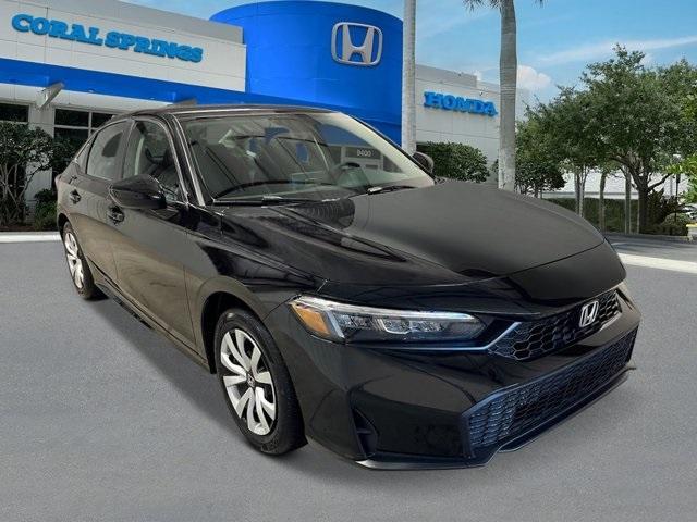 new 2025 Honda Civic car, priced at $25,345