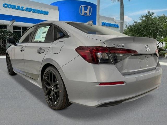 new 2025 Honda Civic car, priced at $27,800