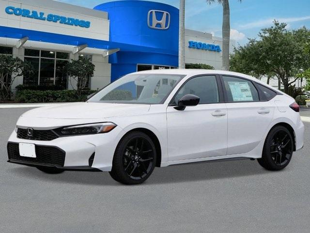 new 2025 Honda Civic car, priced at $29,055