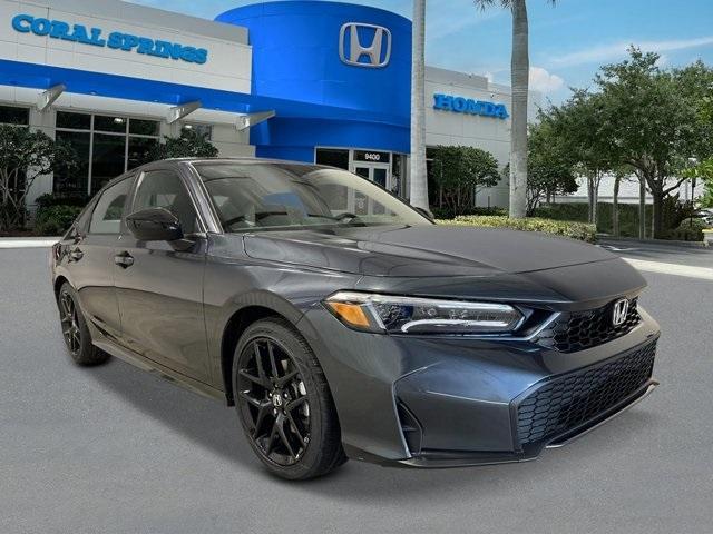 new 2025 Honda Civic Hybrid car, priced at $30,100