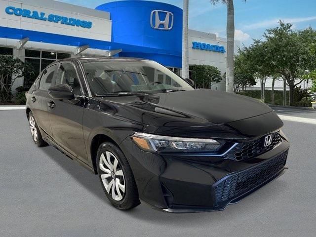 new 2025 Honda Civic car, priced at $25,345