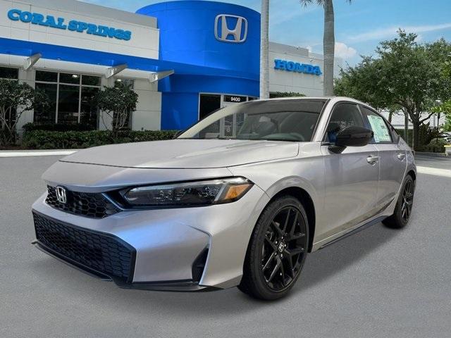 new 2025 Honda Civic car, priced at $28,600