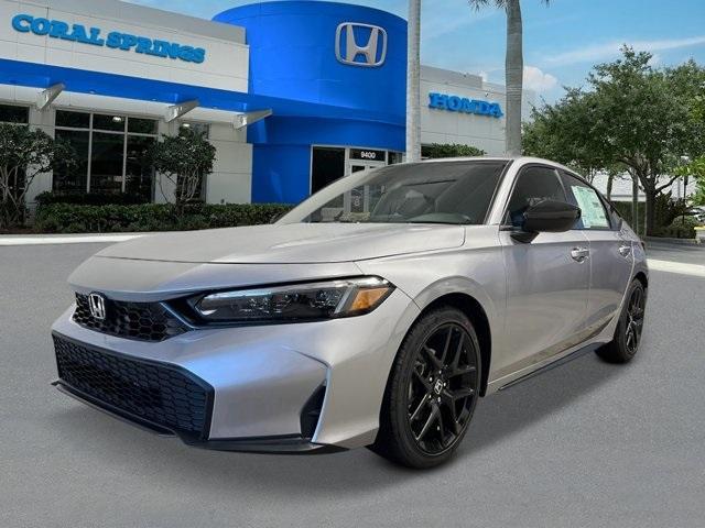 new 2025 Honda Civic car, priced at $28,600