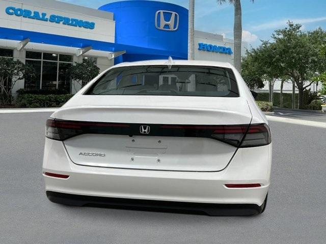 new 2025 Honda Accord car, priced at $29,945