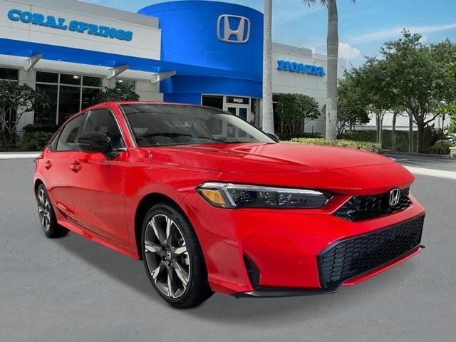 new 2025 Honda Civic Hybrid car, priced at $33,100
