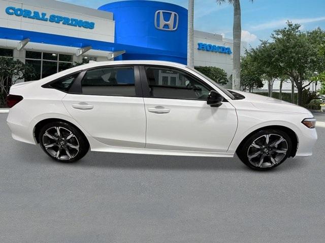 new 2025 Honda Civic Hybrid car, priced at $33,555