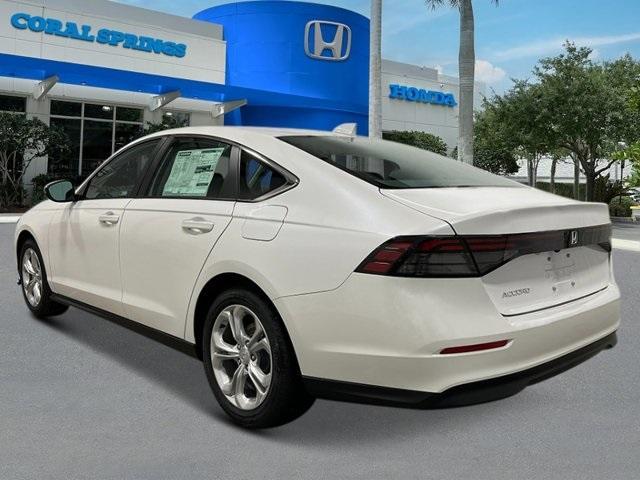 new 2025 Honda Accord car, priced at $29,845