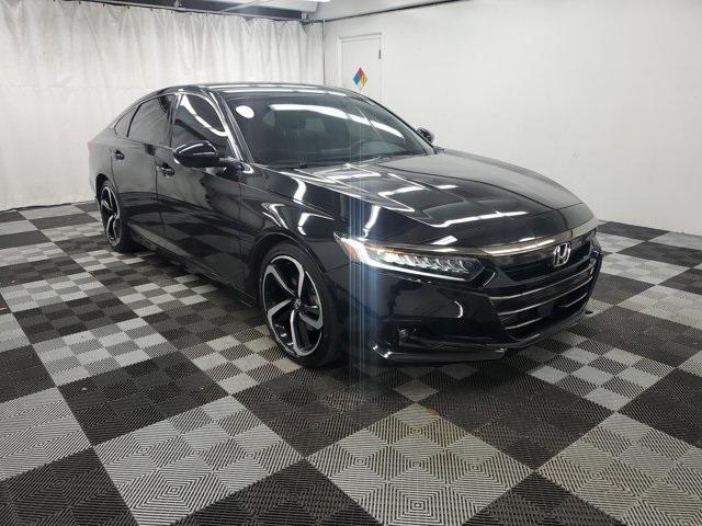 used 2021 Honda Accord car, priced at $23,490