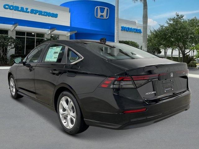 new 2025 Honda Accord car, priced at $29,445