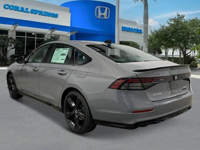 new 2025 Honda Accord Hybrid car, priced at $36,980