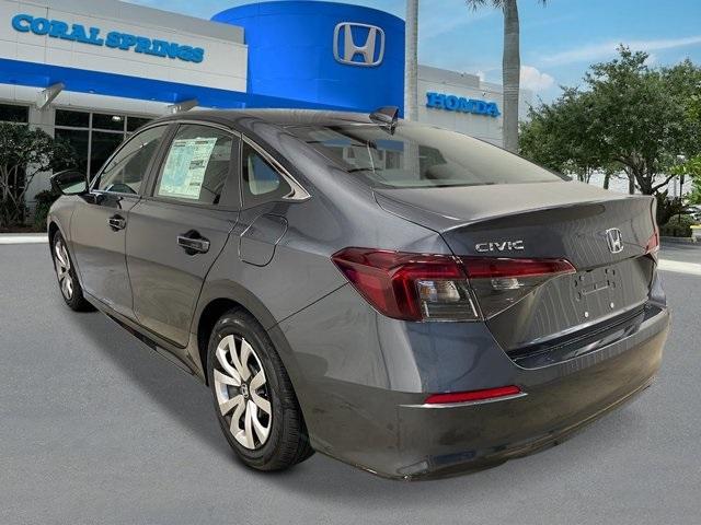 new 2026 Honda Civic car, priced at $25,790