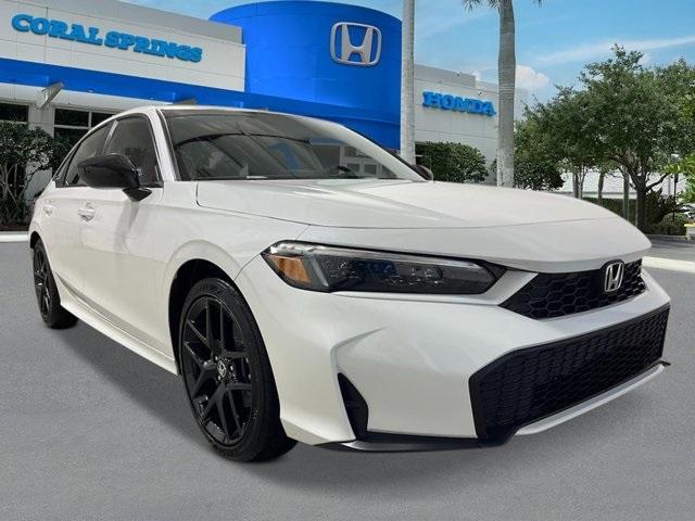 new 2025 Honda Civic Hybrid car, priced at $30,555
