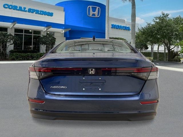 new 2025 Honda Accord car, priced at $31,710