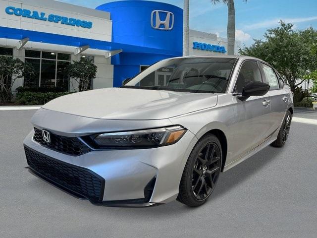new 2025 Honda Civic car, priced at $27,400