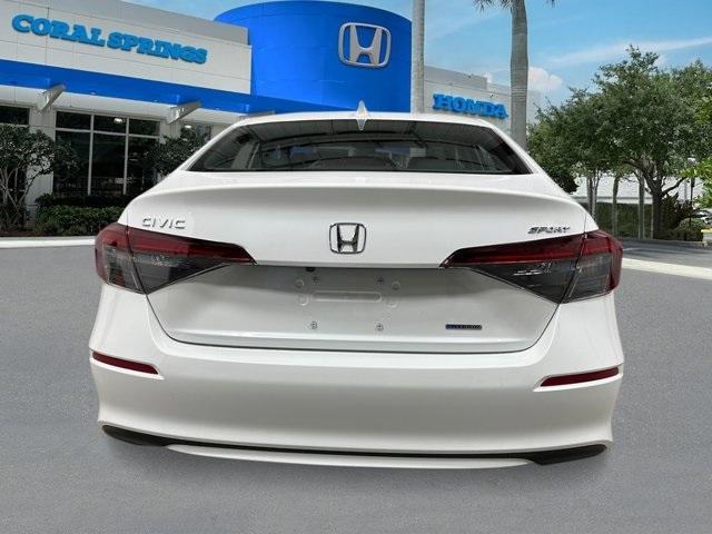 new 2025 Honda Civic Hybrid car, priced at $30,555