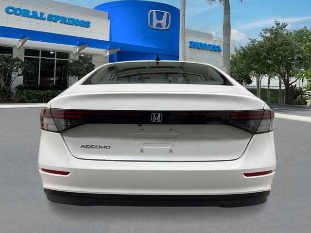 new 2025 Honda Accord car, priced at $32,110