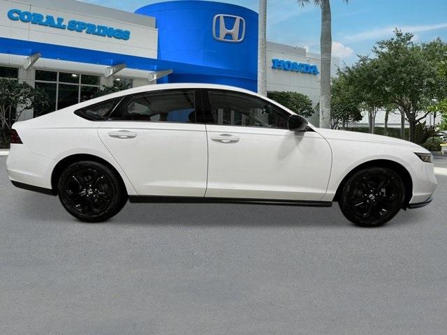 new 2025 Honda Accord car, priced at $32,110