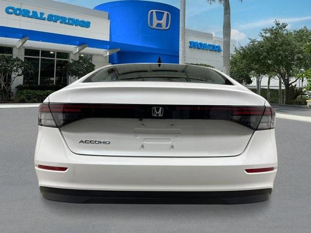 new 2025 Honda Accord car, priced at $32,110